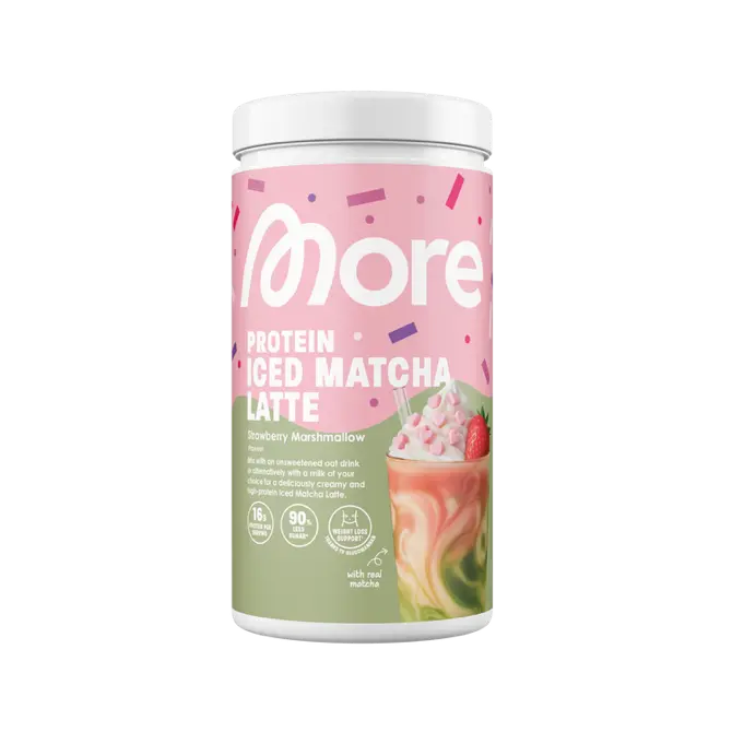 Iced Matcha Latte „Strawberry Marshmallow