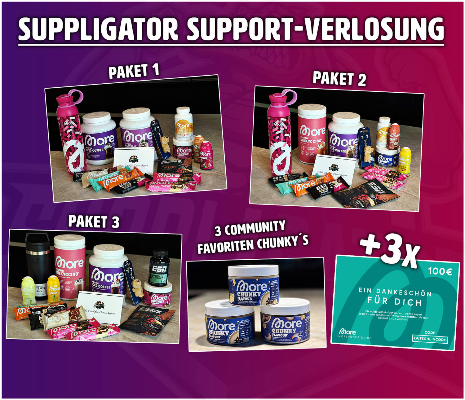 Suppligator Verlosung KW24 – Birthday-Pakete Woche 2